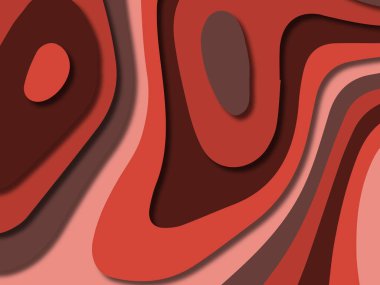 kağıt ile 3D arka plan şekilleri kesim. Soyut kağıt kitap kapağı için şablon arka plan bölmek. Kağıt arka plan kes. Soyut gerçekçi kağıt dekorasyon tasarımı için