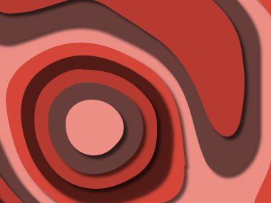 kağıt ile 3D arka plan şekilleri kesim. Soyut kağıt kitap kapağı için şablon arka plan bölmek. Kağıt arka plan kes. Soyut gerçekçi kağıt dekorasyon tasarımı için