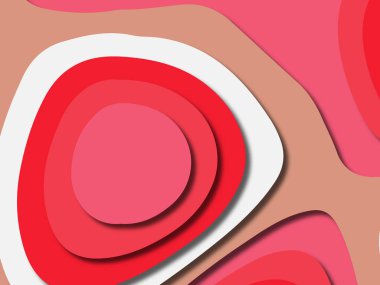 kağıt ile 3D arka plan şekilleri kesim. Soyut kağıt kitap kapağı için şablon arka plan bölmek. Kağıt arka plan kes. Soyut gerçekçi kağıt dekorasyon tasarımı için