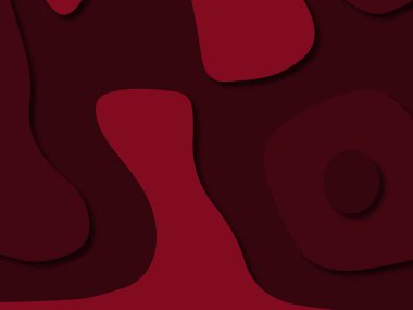 kağıt ile 3D arka plan şekilleri kesim. Soyut kağıt kitap kapağı için şablon arka plan bölmek. Kağıt arka plan kes. Soyut gerçekçi kağıt dekorasyon tasarımı için