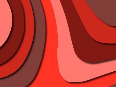 kağıt ile 3D arka plan şekilleri kesim. Soyut kağıt kitap kapağı için şablon arka plan bölmek. Kağıt arka plan kes. Soyut gerçekçi kağıt dekorasyon tasarımı için