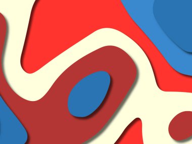 kağıt ile 3D arka plan şekilleri kesim. Soyut kağıt kitap kapağı için şablon arka plan bölmek. Kağıt arka plan kes. Soyut gerçekçi kağıt dekorasyon tasarımı için