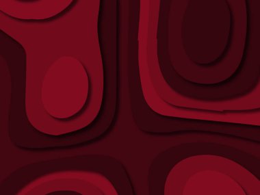 kağıt ile 3D arka plan şekilleri kesim. Soyut kağıt kitap kapağı için şablon arka plan bölmek. Kağıt arka plan kes. Soyut gerçekçi kağıt dekorasyon tasarımı için