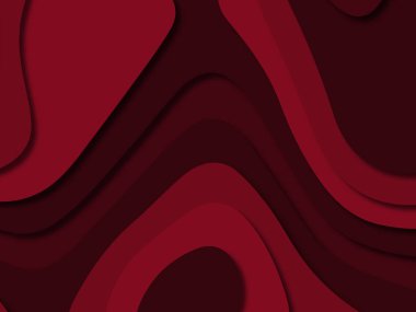 kağıt ile 3D arka plan şekilleri kesim. Soyut kağıt kitap kapağı için şablon arka plan bölmek. Kağıt arka plan kes. Soyut gerçekçi kağıt dekorasyon tasarımı için