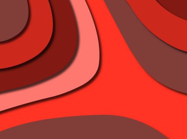 kağıt ile 3D arka plan şekilleri kesim. Soyut kağıt kitap kapağı için şablon arka plan bölmek. Kağıt arka plan kes. Soyut gerçekçi kağıt dekorasyon tasarımı için