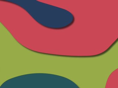 kağıt ile 3D arka plan şekilleri kesim. Soyut kağıt kitap kapağı için şablon arka plan bölmek. Kağıt arka plan kes. Soyut gerçekçi kağıt dekorasyon tasarımı için