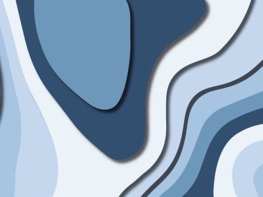 kağıt ile 3D arka plan şekilleri kesim. Soyut kağıt kitap kapağı için şablon arka plan bölmek. Kağıt arka plan kes. Soyut gerçekçi kağıt dekorasyon tasarımı için