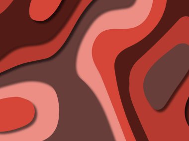 kağıt ile 3D arka plan şekilleri kesim. Soyut kağıt kitap kapağı için şablon arka plan bölmek. Kağıt arka plan kes. Soyut gerçekçi kağıt dekorasyon tasarımı için