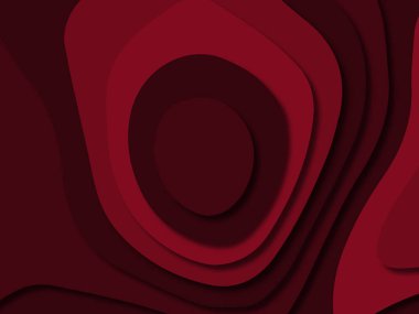 kağıt ile 3D arka plan şekilleri kesim. Soyut kağıt kitap kapağı için şablon arka plan bölmek. Kağıt arka plan kes. Soyut gerçekçi kağıt dekorasyon tasarımı için