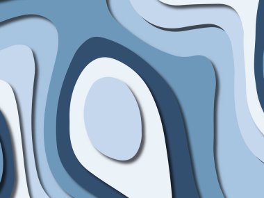 kağıt ile 3D arka plan şekilleri kesim. Soyut kağıt kitap kapağı için şablon arka plan bölmek. Kağıt arka plan kes. Soyut gerçekçi kağıt dekorasyon tasarımı için