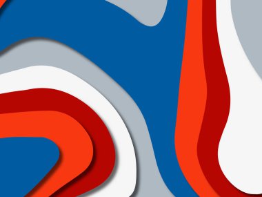 kağıt ile 3D arka plan şekilleri kesim. Soyut kağıt kitap kapağı için şablon arka plan bölmek. Kağıt arka plan kes. Soyut gerçekçi kağıt dekorasyon tasarımı için