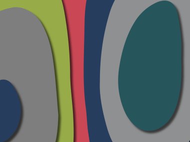 kağıt ile 3D arka plan şekilleri kesim. Soyut kağıt kitap kapağı için şablon arka plan bölmek. Kağıt arka plan kes. Soyut gerçekçi kağıt dekorasyon tasarımı için