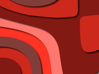 kağıt ile 3D arka plan şekilleri kesim. Soyut kağıt kitap kapağı için şablon arka plan bölmek. Kağıt arka plan kes. Soyut gerçekçi kağıt dekorasyon tasarımı için