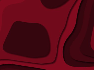 kağıt ile 3D arka plan şekilleri kesim. Soyut kağıt kitap kapağı için şablon arka plan bölmek. Kağıt arka plan kes. Soyut gerçekçi kağıt dekorasyon tasarımı için