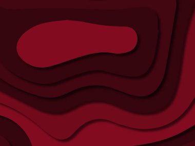 kağıt ile 3D arka plan şekilleri kesim. Soyut kağıt kitap kapağı için şablon arka plan bölmek. Kağıt arka plan kes. Soyut gerçekçi kağıt dekorasyon tasarımı için