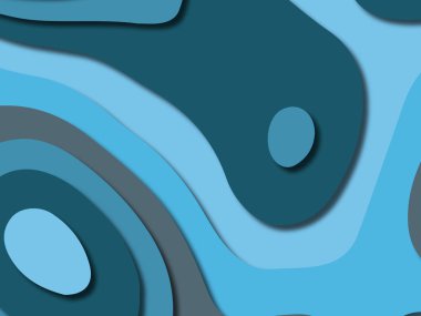 kağıt ile 3D arka plan şekilleri kesim. Soyut kağıt kitap kapağı için şablon arka plan bölmek. Kağıt arka plan kes. Soyut gerçekçi kağıt dekorasyon tasarımı için