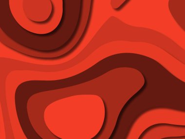 kağıt ile 3D arka plan şekilleri kesim. Soyut kağıt kitap kapağı için şablon arka plan bölmek. Kağıt arka plan kes. Soyut gerçekçi kağıt dekorasyon tasarımı için