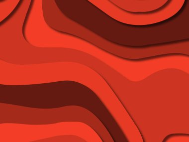 kağıt ile 3D arka plan şekilleri kesim. Soyut kağıt kitap kapağı için şablon arka plan bölmek. Kağıt arka plan kes. Soyut gerçekçi kağıt dekorasyon tasarımı için