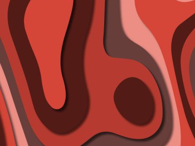 kağıt ile 3D arka plan şekilleri kesim. Soyut kağıt kitap kapağı için şablon arka plan bölmek. Kağıt arka plan kes. Soyut gerçekçi kağıt dekorasyon tasarımı için