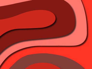 kağıt ile 3D arka plan şekilleri kesim. Soyut kağıt kitap kapağı için şablon arka plan bölmek. Kağıt arka plan kes. Soyut gerçekçi kağıt dekorasyon tasarımı için