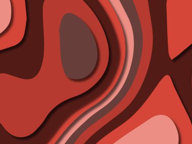 kağıt ile 3D arka plan şekilleri kesim. Soyut kağıt kitap kapağı için şablon arka plan bölmek. Kağıt arka plan kes. Soyut gerçekçi kağıt dekorasyon tasarımı için