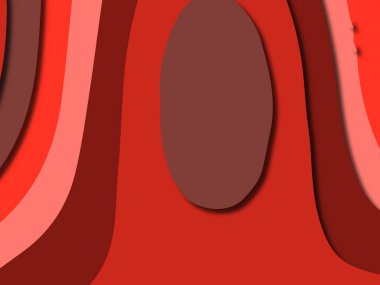 kağıt ile 3D arka plan şekilleri kesim. Soyut kağıt kitap kapağı için şablon arka plan bölmek. Kağıt arka plan kes. Soyut gerçekçi kağıt dekorasyon tasarımı için