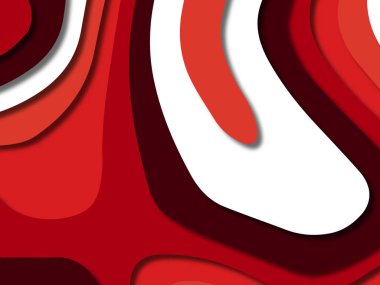 kağıt ile 3D arka plan şekilleri kesim. Soyut kağıt kitap kapağı için şablon arka plan bölmek. Kağıt arka plan kes. Soyut gerçekçi kağıt dekorasyon tasarımı için