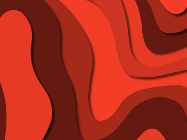 kağıt ile 3D arka plan şekilleri kesim. Soyut kağıt kitap kapağı için şablon arka plan bölmek. Kağıt arka plan kes. Soyut gerçekçi kağıt dekorasyon tasarımı için