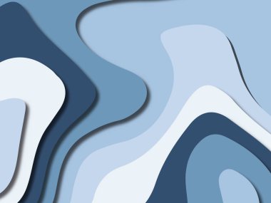 kağıt ile 3D arka plan şekilleri kesim. Soyut kağıt kitap kapağı için şablon arka plan bölmek. Kağıt arka plan kes. Soyut gerçekçi kağıt dekorasyon tasarımı için