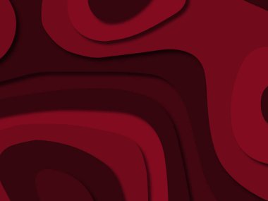 kağıt ile 3D arka plan şekilleri kesim. Soyut kağıt kitap kapağı için şablon arka plan bölmek. Kağıt arka plan kes. Soyut gerçekçi kağıt dekorasyon tasarımı için