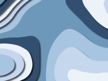 kağıt ile 3D arka plan şekilleri kesim. Soyut kağıt kitap kapağı için şablon arka plan bölmek. Kağıt arka plan kes. Soyut gerçekçi kağıt dekorasyon tasarımı için