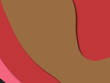 kağıt ile 3D arka plan şekilleri kesim. Soyut kağıt kitap kapağı için şablon arka plan bölmek. Kağıt arka plan kes. Soyut gerçekçi kağıt dekorasyon tasarımı için