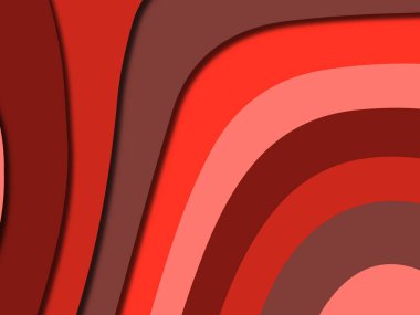 kağıt ile 3D arka plan şekilleri kesim. Soyut kağıt kitap kapağı için şablon arka plan bölmek. Kağıt arka plan kes. Soyut gerçekçi kağıt dekorasyon tasarımı için