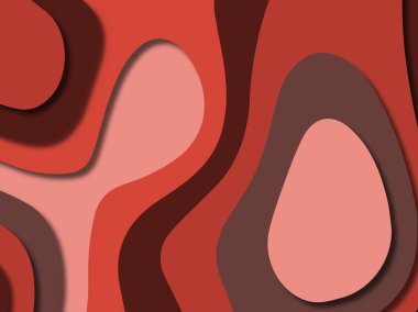 kağıt ile 3D arka plan şekilleri kesim. Soyut kağıt kitap kapağı için şablon arka plan bölmek. Kağıt arka plan kes. Soyut gerçekçi kağıt dekorasyon tasarımı için