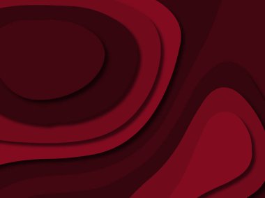 kağıt ile 3D arka plan şekilleri kesim. Soyut kağıt kitap kapağı için şablon arka plan bölmek. Kağıt arka plan kes. Soyut gerçekçi kağıt dekorasyon tasarımı için