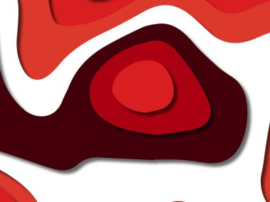 kağıt ile 3D arka plan şekilleri kesim. Soyut kağıt kitap kapağı için şablon arka plan bölmek. Kağıt arka plan kes. Soyut gerçekçi kağıt dekorasyon tasarımı için