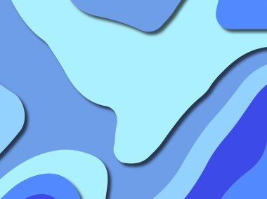 kağıt ile 3D arka plan şekilleri kesim. Soyut kağıt kitap kapağı için şablon arka plan bölmek. Kağıt arka plan kes. Soyut gerçekçi kağıt dekorasyon tasarımı için