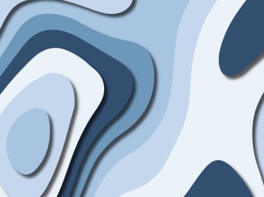 kağıt ile 3D arka plan şekilleri kesim. Soyut kağıt kitap kapağı için şablon arka plan bölmek. Kağıt arka plan kes. Soyut gerçekçi kağıt dekorasyon tasarımı için