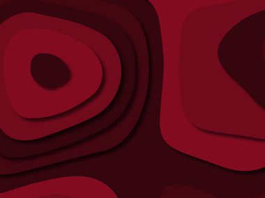 kağıt ile 3D arka plan şekilleri kesim. Soyut kağıt kitap kapağı için şablon arka plan bölmek. Kağıt arka plan kes. Soyut gerçekçi kağıt dekorasyon tasarımı için