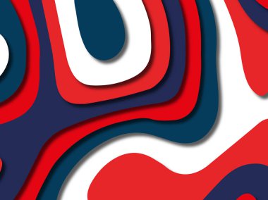 kağıt ile 3D arka plan şekilleri kesim. Soyut kağıt kitap kapağı için şablon arka plan bölmek. Kağıt arka plan kes. Soyut gerçekçi kağıt dekorasyon tasarımı için