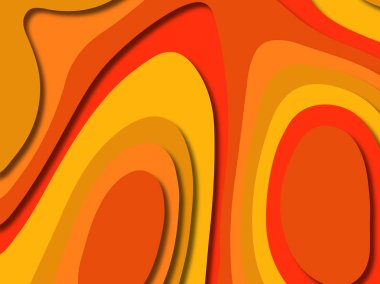 kağıt ile 3D arka plan şekilleri kesim. Soyut kağıt kitap kapağı için şablon arka plan bölmek. Kağıt arka plan kes. Soyut gerçekçi kağıt dekorasyon tasarımı için