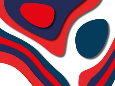 kağıt ile 3D arka plan şekilleri kesim. Soyut kağıt kitap kapağı için şablon arka plan bölmek. Kağıt arka plan kes. Soyut gerçekçi kağıt dekorasyon tasarımı için