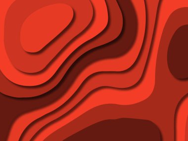 kağıt ile 3D arka plan şekilleri kesim. Soyut kağıt kitap kapağı için şablon arka plan bölmek. Kağıt arka plan kes. Soyut gerçekçi kağıt dekorasyon tasarımı için