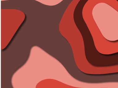 kağıt ile 3D arka plan şekilleri kesim. Soyut kağıt kitap kapağı için şablon arka plan bölmek. Kağıt arka plan kes. Soyut gerçekçi kağıt dekorasyon tasarımı için