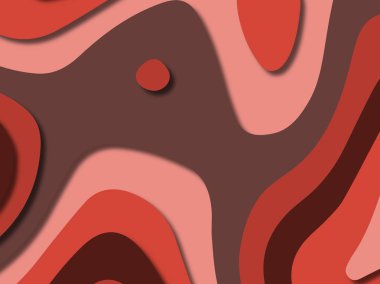 kağıt ile 3D arka plan şekilleri kesim. Soyut kağıt kitap kapağı için şablon arka plan bölmek. Kağıt arka plan kes. Soyut gerçekçi kağıt dekorasyon tasarımı için