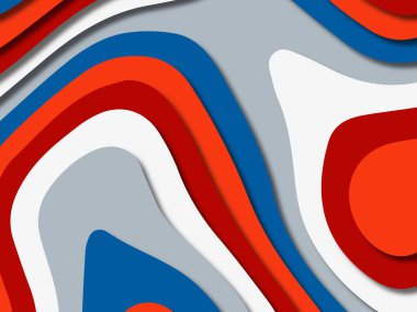 kağıt ile 3D arka plan şekilleri kesim. Soyut kağıt kitap kapağı için şablon arka plan bölmek. Kağıt arka plan kes. Soyut gerçekçi kağıt dekorasyon tasarımı için