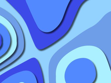 kağıt ile 3D arka plan şekilleri kesim. Soyut kağıt kitap kapağı için şablon arka plan bölmek. Kağıt arka plan kes. Soyut gerçekçi kağıt dekorasyon tasarımı için