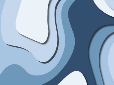 kağıt ile 3D arka plan şekilleri kesim. Soyut kağıt kitap kapağı için şablon arka plan bölmek. Kağıt arka plan kes. Soyut gerçekçi kağıt dekorasyon tasarımı için