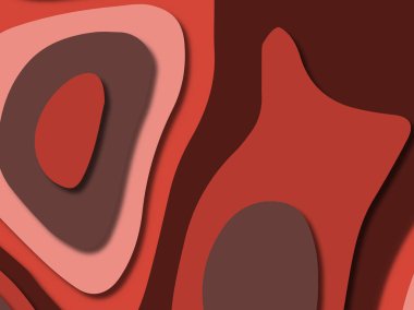 kağıt ile 3D arka plan şekilleri kesim. Soyut kağıt kitap kapağı için şablon arka plan bölmek. Kağıt arka plan kes. Soyut gerçekçi kağıt dekorasyon tasarımı için