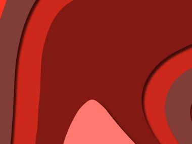 kağıt ile 3D arka plan şekilleri kesim. Soyut kağıt kitap kapağı için şablon arka plan bölmek. Kağıt arka plan kes. Soyut gerçekçi kağıt dekorasyon tasarımı için